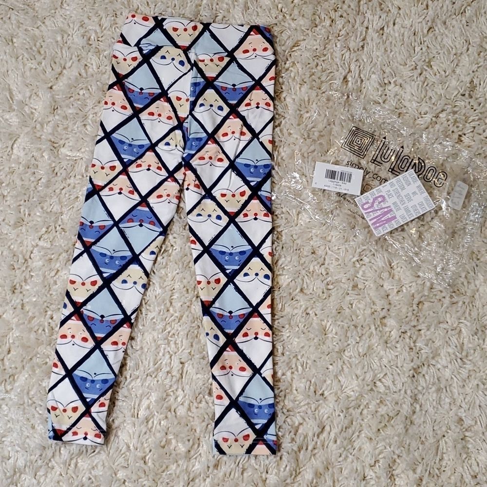 LULAROE Kids Christmas/Holiday Leggings - S/M